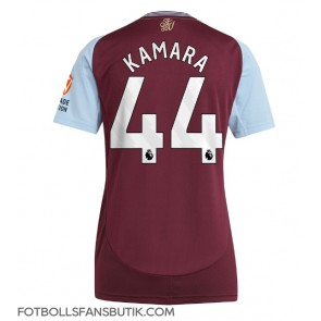 Aston Villa Boubacar Kamara #44 Replika Hemmatröja Damer 2024-25 Kortärmad